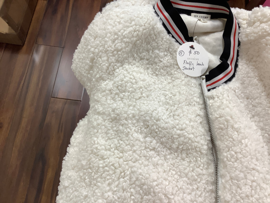 EC fluffy lamb jacket