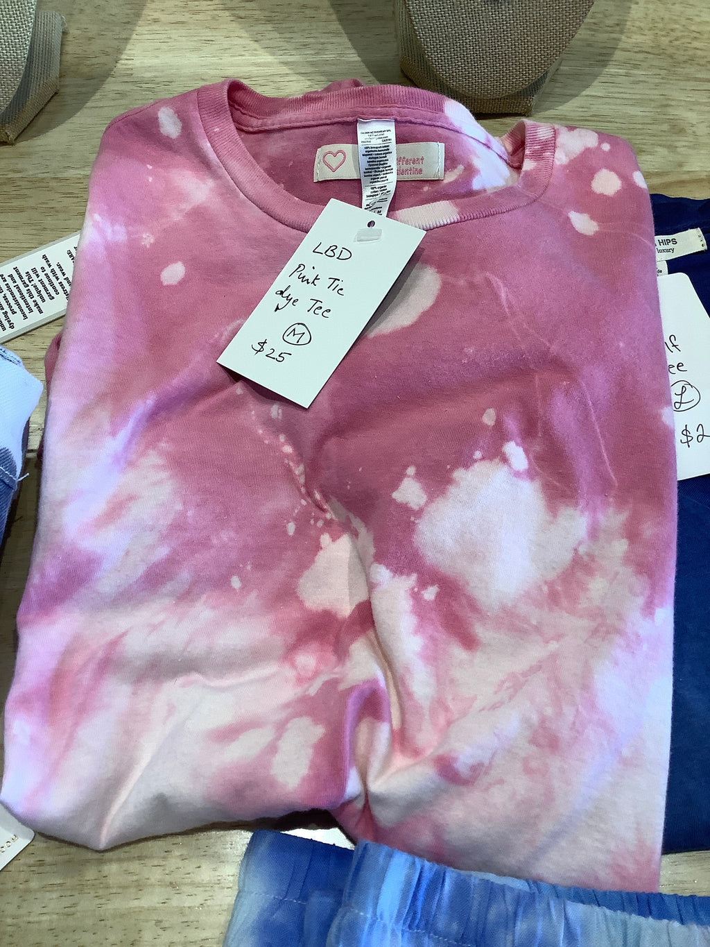 LBD Pink Tye Dye Tee
