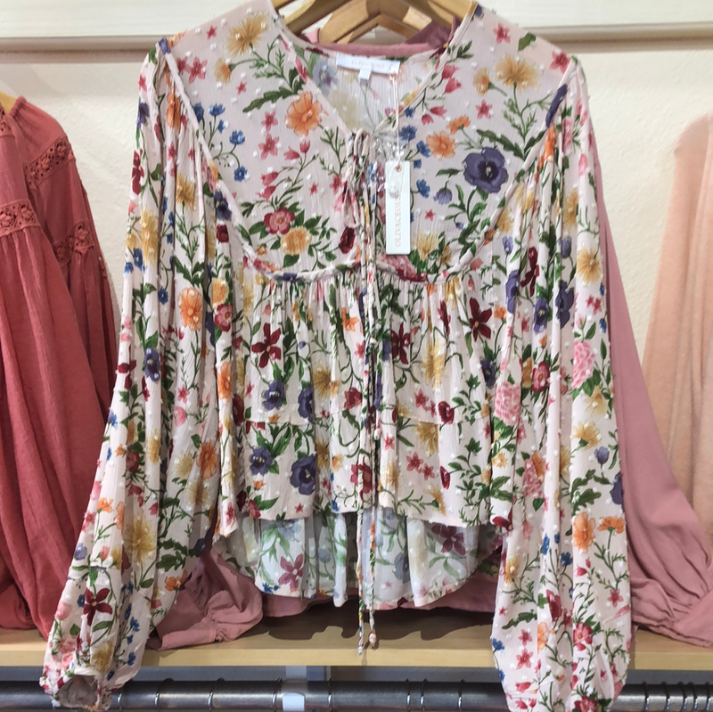 Oliv Flower Field Blouse