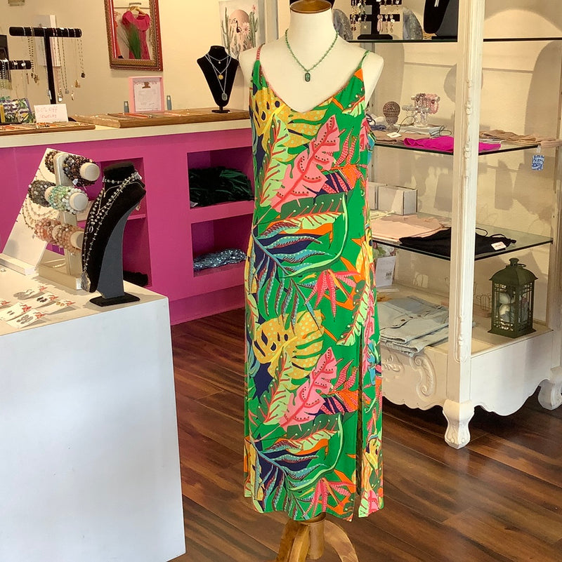 Oliv Tropical Sundress
