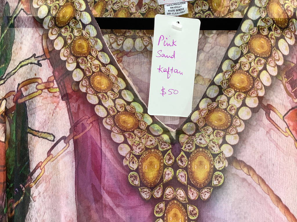 Pink sand kaftan