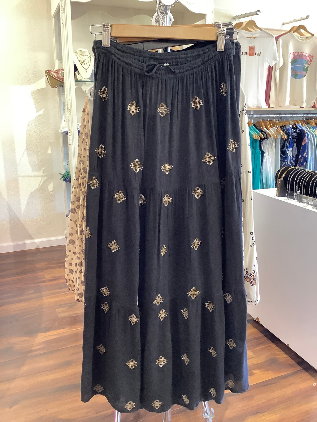 EC Black and Gold Skirt