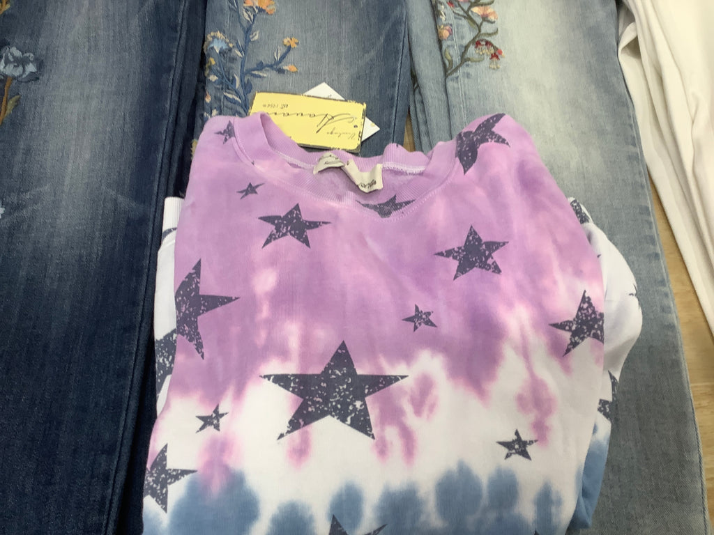 VH Purple Star Sweater