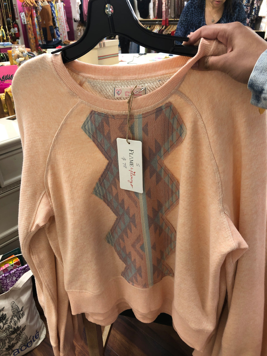 LBD Peach Sweater