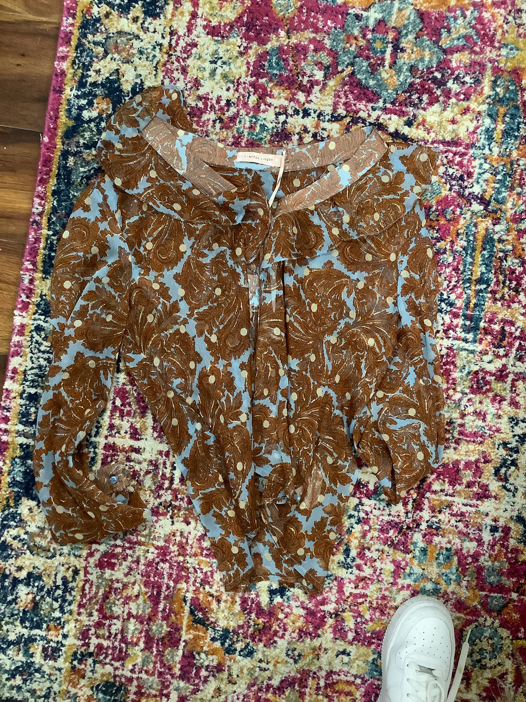 Tp brown floral